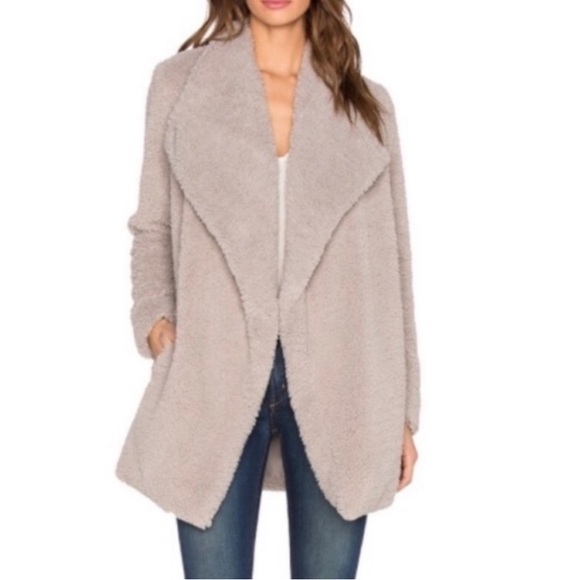 BB DAKOTA Daylin Faux Fur Teddy Coat Sherpa - Large - Picture 9 of 10